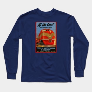 Trans Australia Railroad Long Sleeve T-Shirt